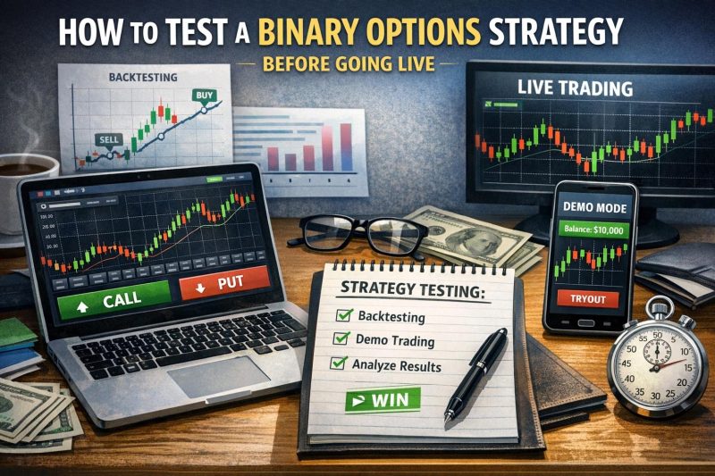 How to Test a Binary Options Strategy Before Going Live