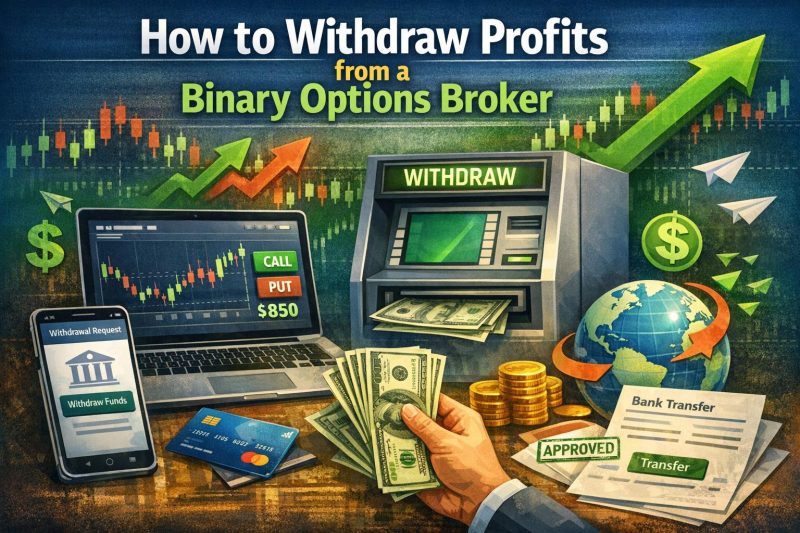 How to Withdraw Profits from a Binary Options Broker
