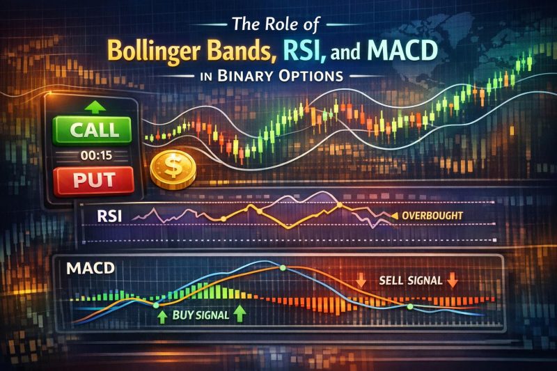 The Role of Bollinger Bands, RSI, and MACD in Binary Options