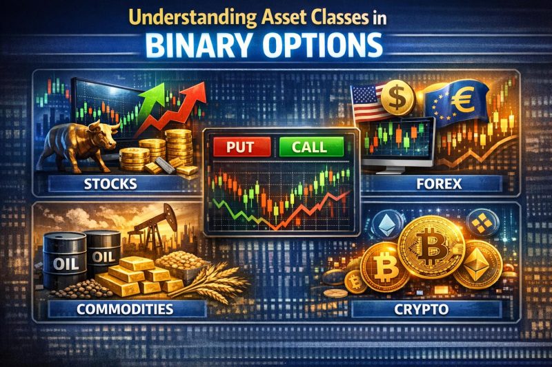 Understanding Asset Classes in Binary Options (Stocks, Forex, Commodities, Cryptos)