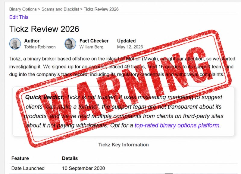warning tickz